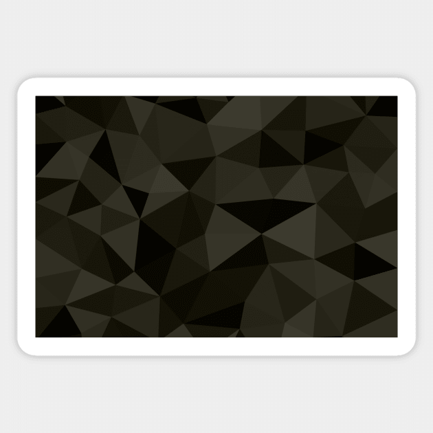 Dark army gray brown black geometric mesh pattern cool geometry shapes Sticker by PLdesign